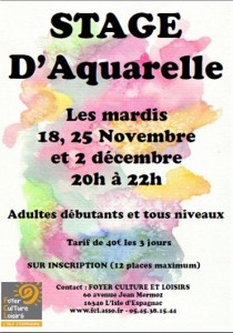 Stage Aquarelle